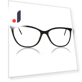 Cat Eye Black Fashion Women Eyeglasses — Eyeglass Cases, SmartBuy Collection