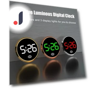 Digital LED Display Touch Watch — Clock, HuidaiAuto