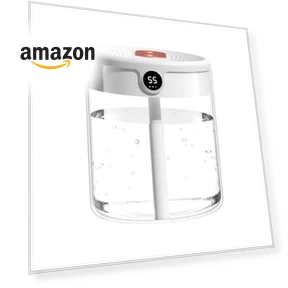 Double Nozzle Cool Mist Humidifier with Night Light — Air Moisturizers, MiOYOOW