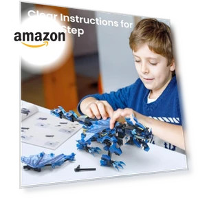 Dragon Building Kit with Remote Control — Construction Kits, Sillbird