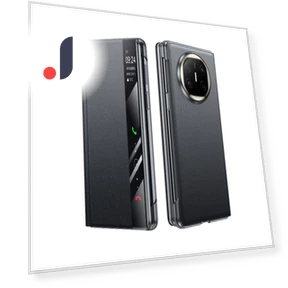 Folding Smart Window Phone Case — Mobile Devices & Accessories, BC Electrical Appliances