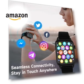 HD Smartwatch with 120 Sports Modes — Smartwatches, TRAUSI