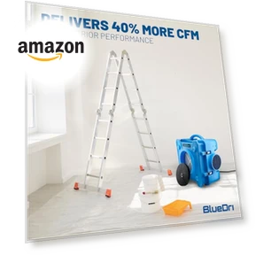 HEPA Air Scrubber — HVAC Filtration, BlueDri