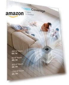 Large Room Air Purifier with HEPA and AOP Alkali Bucket — Activated Carbon Air Purifiers, BWS Alkali Inc.