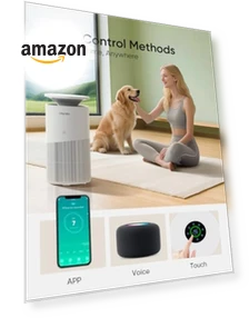Large Room Air Purifier — HEPA Air Purifiers, Dhyala