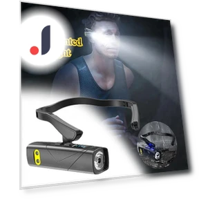 LED Ear-Mounted Headlamp — Flashlights, YH FlashLight