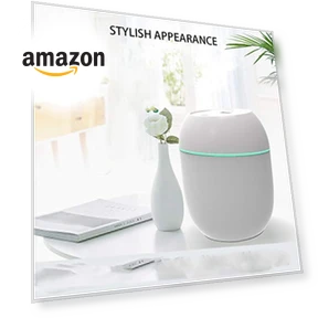 Mini Humidifier with 7 Color LED — Air Moisturizers, HOTFFISH