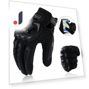 Motorcycle Gloves with Touchscreen — Gloves, Riding Tribe