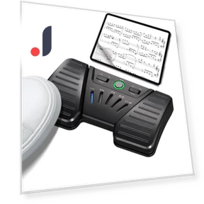 Multifunctional Bluetooth Foot Page Turner — Pedals, The Romantics
