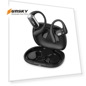 Open-Ear Bluetooth Stereo Music Wireless Earphones — Over-Ear Headphones, Hileo