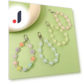 Phone Rope Bracelet with Pendant Charm — Phone Charms, Waxunrose