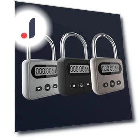Security Lock with LCD Display — Padlocks & Hasps, Teenyee