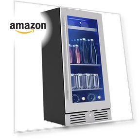 Slim Wine Fridge & Beverage Refrigerator — Wine Storage Solutions, Zephyr