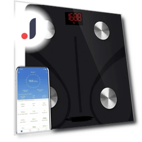 Smart Bluetooth Body Fat Scale — Body Composition Analysis, Discount Domain