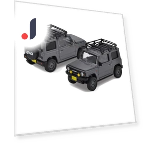 Smart Gray Suzuki Jimny Model Car — Miniature Rides & Collectibles, MIYAKO