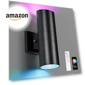Smart Outdoor Wall Light — Garden Illumination, futxnziey