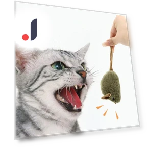 Squeaky Plush Mice for Cats — Mice & Animals, Pet park