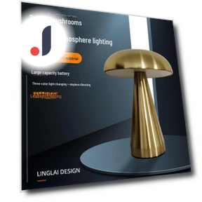 Touch Control Mushroom Bedside Lamp — Standing Lights, TrendVibeCN