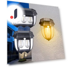 Waterproof Body Sensor Wall Lamp — Outdoor Security & Flood Lighting, Yeewangw