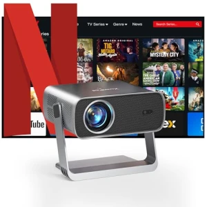 4K Projector with WiFi and Bluetooth, XuanPad