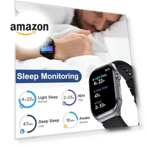 AI Smart Watch with Health Monitoring — Smartwatches, Zonelnnerh