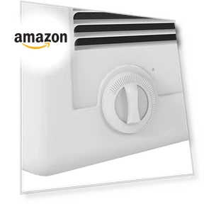Electric Wall Heater Complete Unit With Thermostat — Portable Heating Solutions, Cadet