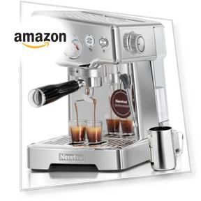 Espresso Machine with Milk Frother — Coffee & Espresso Combos, Neretva