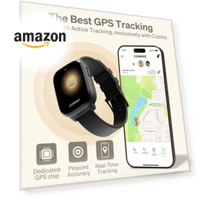 Kids Smart Watch with GPS Tracking — Location Tracking Devices, Cosmo