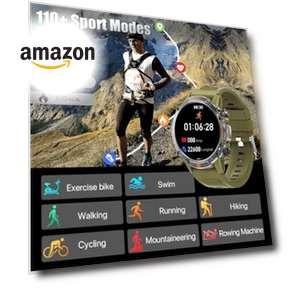 Military Rugged Smart Watch — Smartwatches, WalkerFit