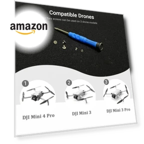 Original Pivot Hinge Torx Screws for DJI Mini Drones — Drones, iMusk