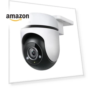 Outdoor Wired Pan/Tilt Security Wi-Fi Camera — Security Cameras, TP-Link