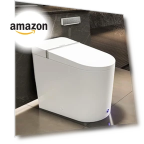 Smart Toilet with Bidet — Lid & Tank Covers, CASTA DIVA