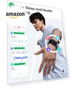Smart Watch with Alexa, Health Monitoring, and Waterproof Design — Smartwatches, WMK