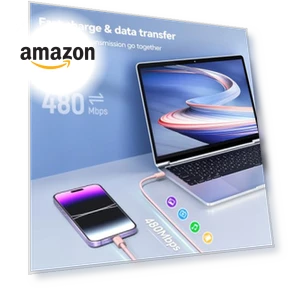 USB C Charger 2Pack with Fast Charging Cable — Chargers