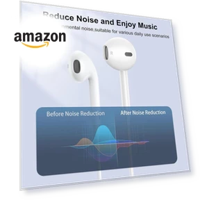 Wired Earbuds with Microphone — In-Ear Headphones, Mutsrd