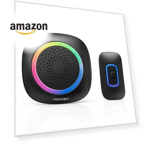 Wireless Doorbell with RGB Alarm Lighting — Kits, TECKNET