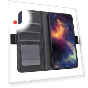 Anti-Scratch Leather Wallet Phone Cover — Basic Cases, Smartwatch 2025