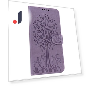 Deer Tree Pattern Imprinted PU Leather Magnetic Flip Cover Stand Wallet Full-Body Protective Case — Basic Cases, Smartwatch 2025