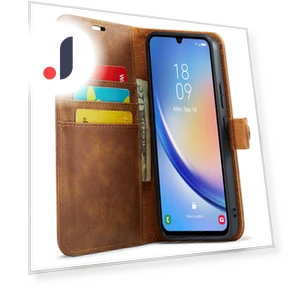 Detachable Magnetic Case Split Leather Phone Wallet Stand Cover — Phone Accessories, DG.MING