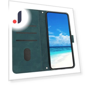 Heart Shape Imprinted Skin-touch PU Leather Stand Wallet Phone Case — Phone Accessories, Smartwatch 2025