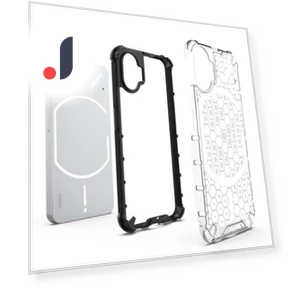 Honeycomb Textured TPU+PC Cover — Basic Cases, Smartwatch 2025