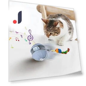 Infrared Interactive Rolling Cat Toy — Cat Playthings, Boyuan