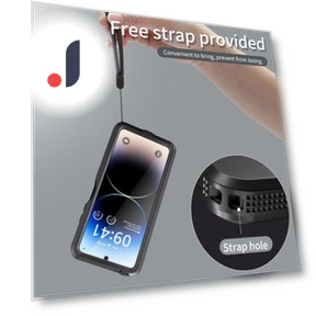 IP68 Waterproof Case with Screen Protector — Screen Protectors, REDPEPPER
