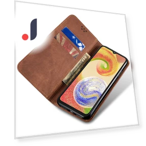 Jeans Cloth Texture Leather Wallet Phone Cover — Bumpers, Smartwatch 2025