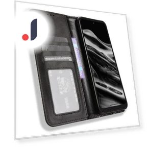 Leather Case Wallet Stand — Flip Cases, Smartwatch 2025