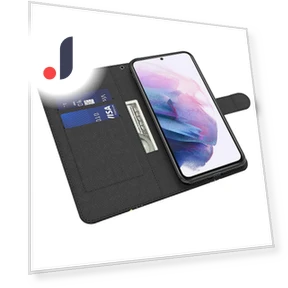 Leather Stand Case with Full Protection — Phone Accessories, Smartwatch 2025