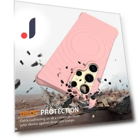 Magnetic Case Ripple Texture Anti-drop Liquid Silicone Phone Cover — Phone Accessories, Smartwatch 2025