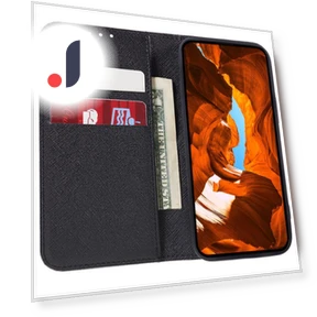 Magnetic Closing Cross Texture Leather Phone Cover — Smartwatch Protectors, Smartwatch 2025