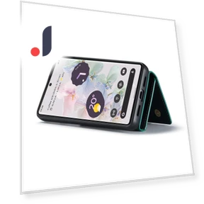 Magnetic Detachable Wallet Phone Case with Kickstand — Flip Cases, Smartwatch 2025