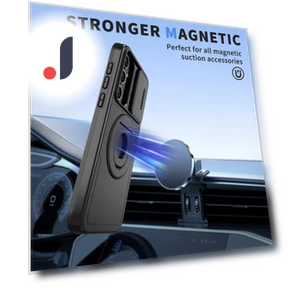 Magnetic Kickstand Phone Cover with Slide Lens Lid — Phone Accessories, Smartwatch 2025
